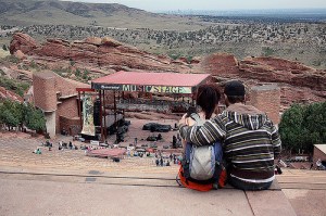 Young love at Red Rocks that I captured at Monolith.